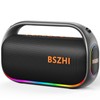 BSZHI 80W(120W Peak) Bluetooth Speaker Loud, Portable IPX6 Waterproof Bluetooth