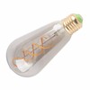 ST64 Light Bulb Vintage Dimmable 360lm Warm Light LED Filament