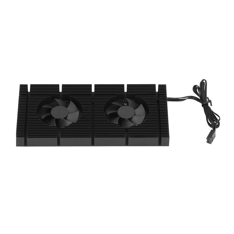 GK6 Dual PWM Fan VRAM Heatsink Adjustable Speed Backplane Memory