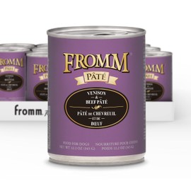 Fromm Venison & Beef Pate Dog Food - Premium Wet Dog Food - Venison Recipe - Case of 12 Cans
