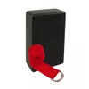 Venbytech for Black Yoga Block with Red Yoga Strap for