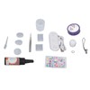 25g UV Resin Kit Curing Lamp Tweezers Measuring Cup Pendant