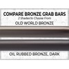 Bathroom Safety Grab Bar - Old World Bronze/ADA Shower Toilet