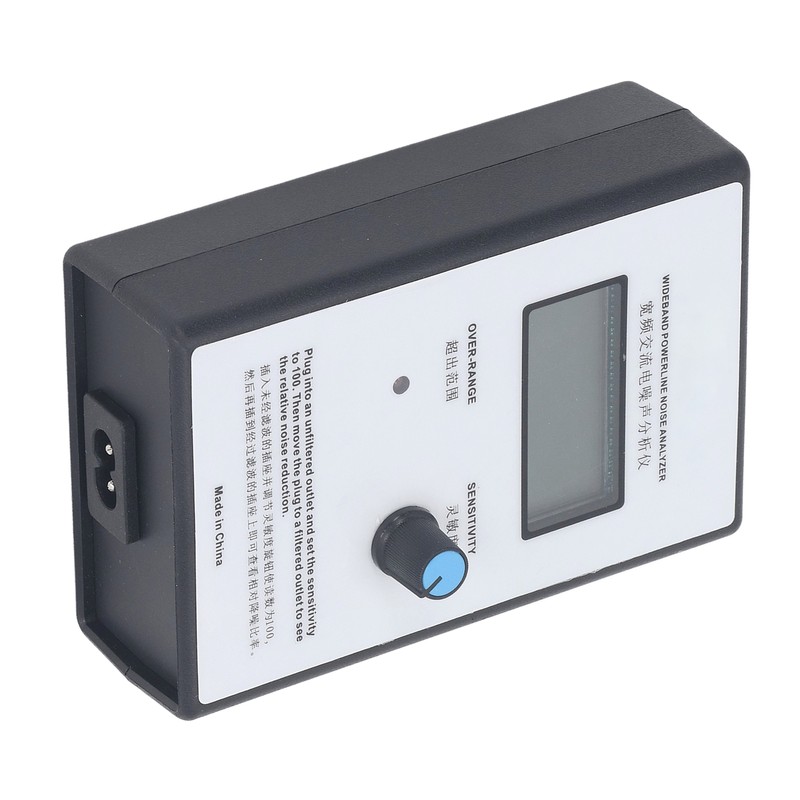 Noise Analyzer LCD Display Broadband 300KHz‑700KHz EMI AC Power Noise