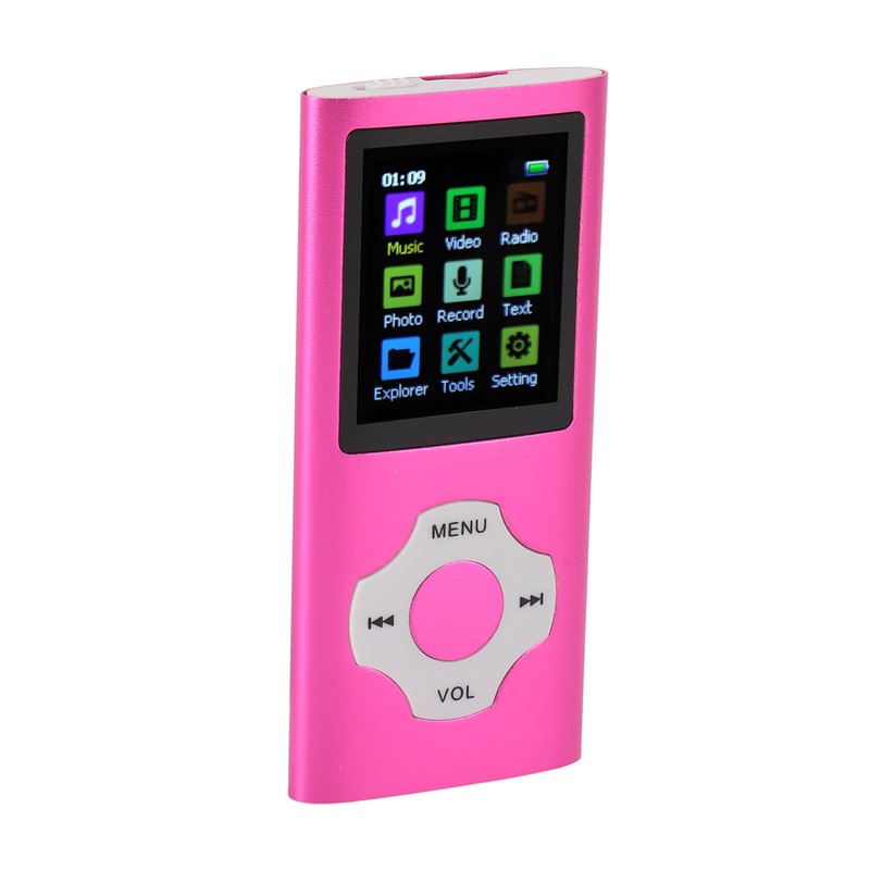 MP3 Player HiFi Lossless Rechargeable 1.8in TFT Screen Portable Music