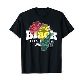 African American Black History Month Africa Flag Design T-Shirt