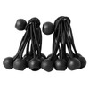 16 Pack Bungee Balls Cords, Black Ball Bungee Heavy Duty