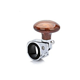 Steering Wheel Knob, Steering Wheel Spinner Knob,Brown Universal Fit Vehicle Steering Wheel Spinner,Universal Fit for All Cars,Tractors,Trucks, Boats