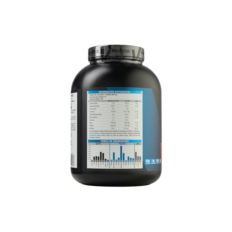MYO-VECTOR Myo Vector Whey, 100 Suero de leche, Mezcla de