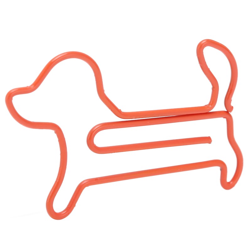 100PCS Paper Clips Cute Cartoon Irregular Shape Paper Clip for