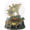 Elanze Designs Stegosaurus Dinosaur Friends 100MM Musical Water Globe Plays
