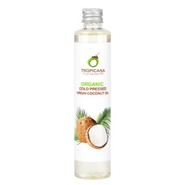 TROPICANA 유기농 압착 버진 코코넛 페이스 바디오일, 100ml, 1개 TROPICANA Organic Cold-Pressed Virgin Coconut Face Body Oil, 100ml, 1 Piece