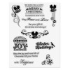 Christmas Greeting Words Clear Stamps for Card Making and Photo