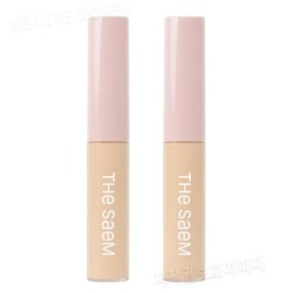 The Saem Cover Perfection Fix Sealer 01 Clear Beige (2 pcs) / 더샘 커버 퍼펙션 픽실러 01 클리어 베이지 2개