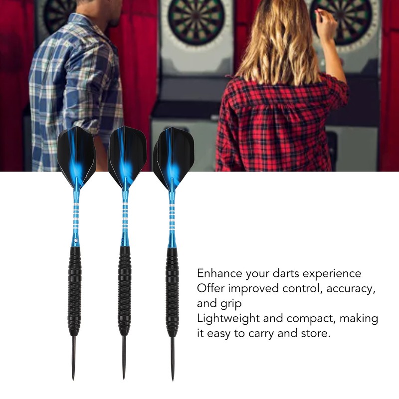 Darts Metal Tip Set Professional Darts with Stylish Case Steel