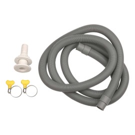 Bilge Pump Installation Kit Bilge Pump Hose 3/4-Inch Dia Plumbing Kit Replacement for 5 FT Premium Quality Kinkfree Flexible PVC Hose Includes 2 Hose Clamps and Thru-Hull Fitting