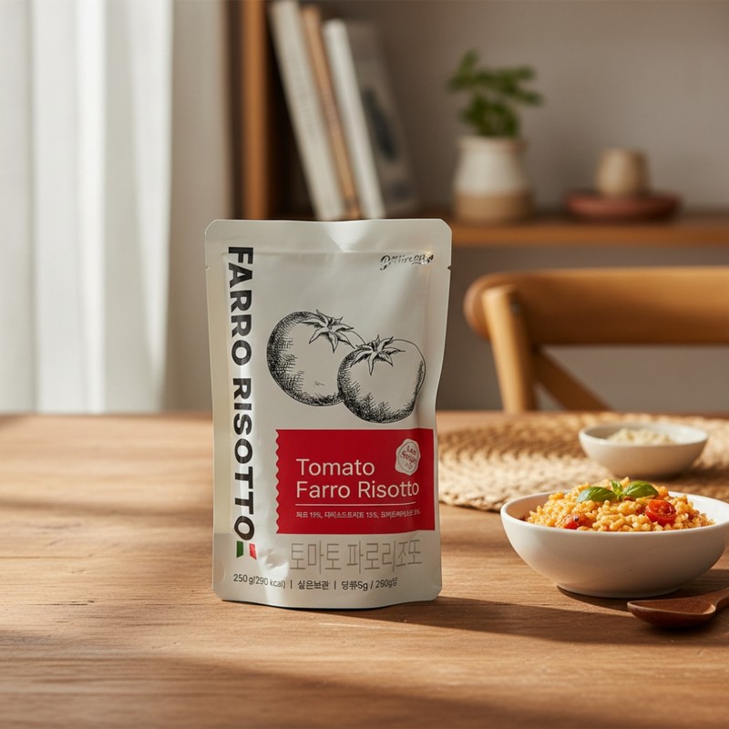 Grain On Tomato Farro Risotto Gray On Jihye Lee 250g