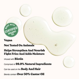 Red by Kiss Professional 99.9% Natural Hair Oil, Organic Vegan Oil Blend for Shine & Nourish Hair, Biotin Infused, Moisturize Hydration & Smooth Hair (Coconut, 2.5 Fl Oz)