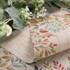 Banchif Washable Double-Sided Placemats, Set of 6, Spring Eucalyptus Leaf