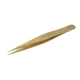 Horotec MSA12.303 Precision Tweezers for Watchmaking, Brass, Excellent Workmanship, Swiss Made, Various Sizes to Choose From (12.303-AM)