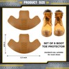Geyoga 8 Pcs Toe Guards for Boots Toe Protectors Work