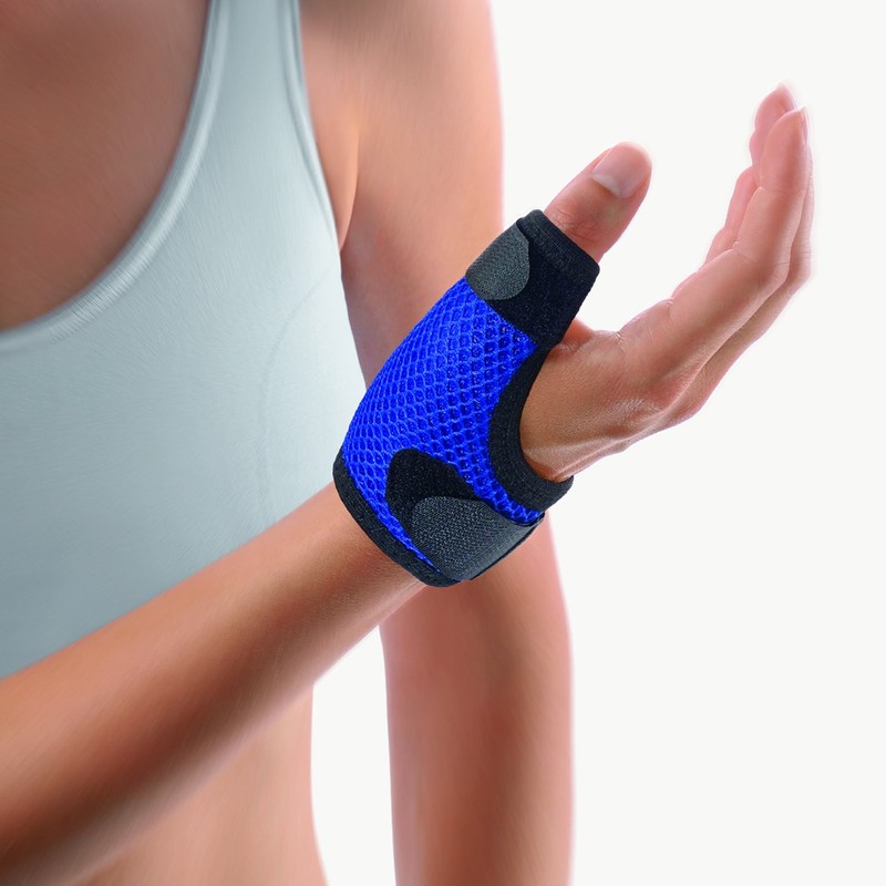 Bort 112710 Medium Black Soft Thumb Splint, Short, Medium, Black