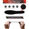 Carbon Fiber Insole Insert for Turf Toe, Hallux rigidus, mortons