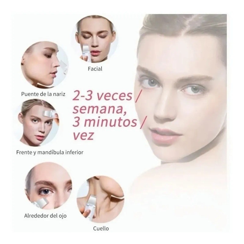 Kit De Eliminación De Acné, Ems, Fregador, Facial 3