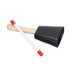 Wooden Handle Steel Cowbell Noise Maker Early Education Percussion Musical