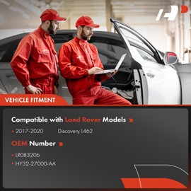 A-Premium Power Window Regulator with Motor Compatible with Land Rover Discovery 2017-2020 Rear Passenger Side