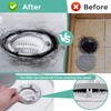 MIGUBIGU 1 Piece Immersion Tube with Hair Strainer, Compatible with