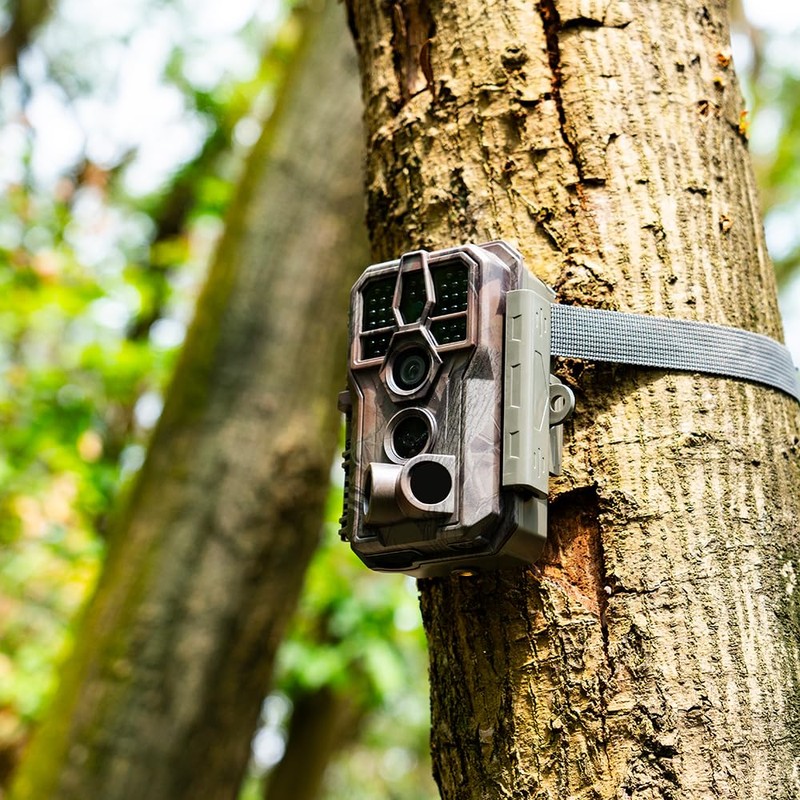 GardePro E5S Trail Camera, 64MP 1296p HD Video, Game Cameras