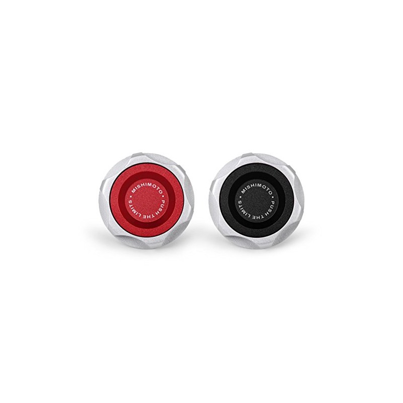 Mishimoto MMOFC-MUS4-15MRD Ford Mustang EcoBoost Oil Filler Cap, 2015+, Red