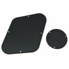 Kaish Rear Solid 1-Ply Black Control Plate Switch Plate Cavity