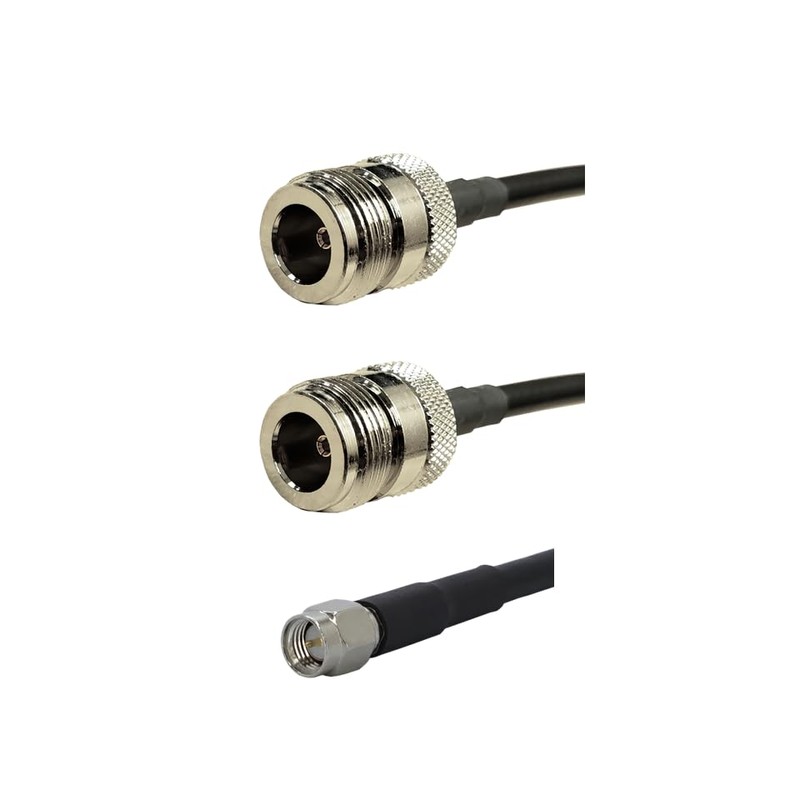 AntennaGear M18M 3-Lead MIMO Antenna | 4G 5G Compatible Modem,