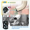 Joewuzun 4pack 11.8" x 3.5" Gutter Noise Dampener Rain Gutter