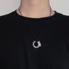POPLYKE Cremation Urn Necklaces for Ashes Sterling Silver Urn Necklace