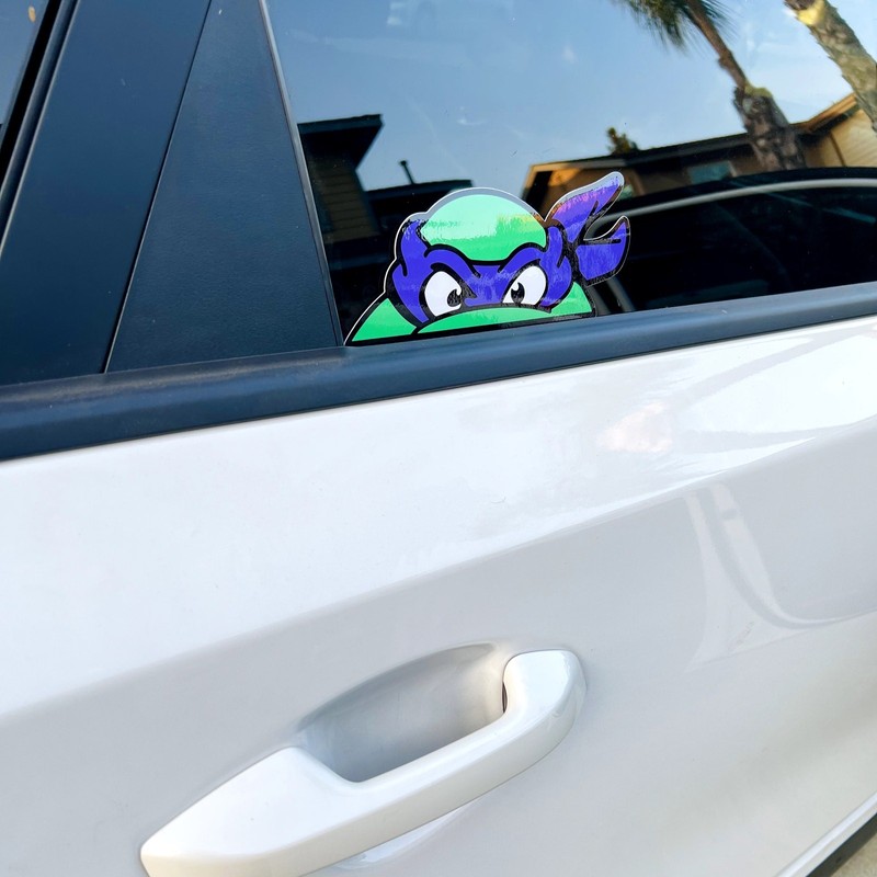 Ninja Turtles | TMNT | Car Peeker Decal | Pick