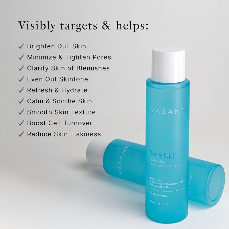 VASANTI Tone Up! Brightening Pore Minimizing Toner