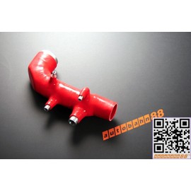 Autobahn88 Air Intake Silicone Hose Kit, compatible with 1998-2000 Subaru Impreza WRX STi GC8 GF8 EJ20 Ver 5 6 (Blue -without Clamp Set)