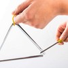 TRIXES Musical Triangle Steel School Children Percussion Instrument with Beater