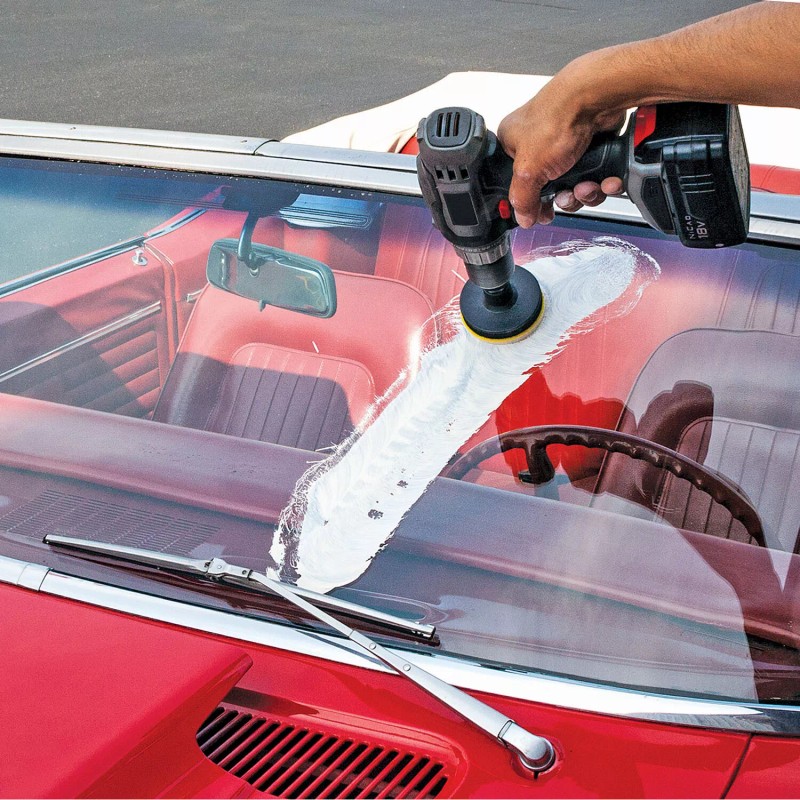 Eastwood Glass Polishing Kit for Automotive Windshield Deep Scratches