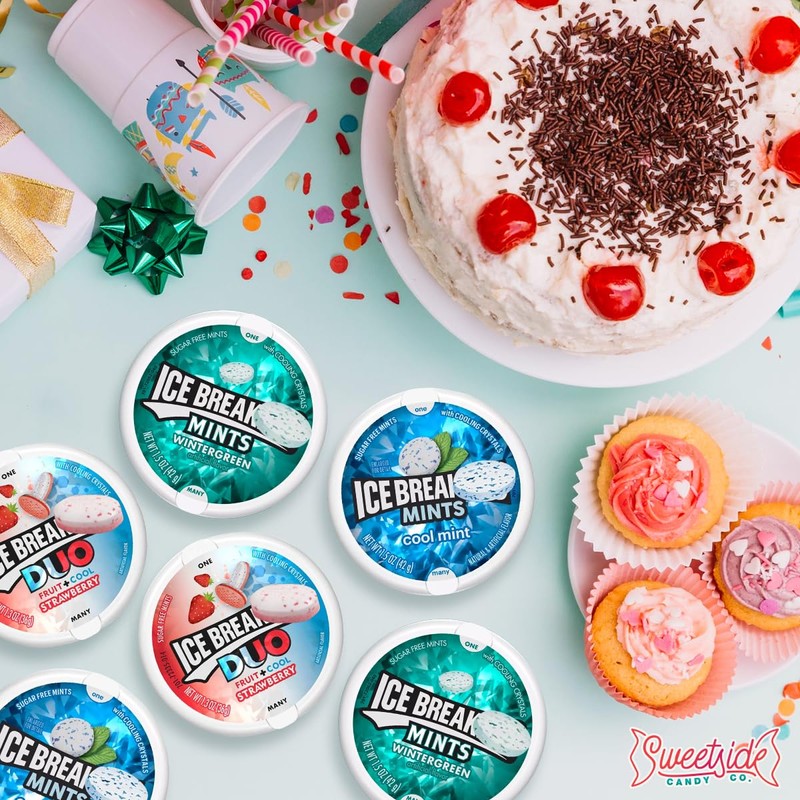 Ice Breakrs Hard Candy Variety Pack, Ultimate Sugar Free Mints,