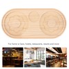 Salt Rimmer Pine Wood Sugar Rimmer Waterproof Holder Bar Tool
