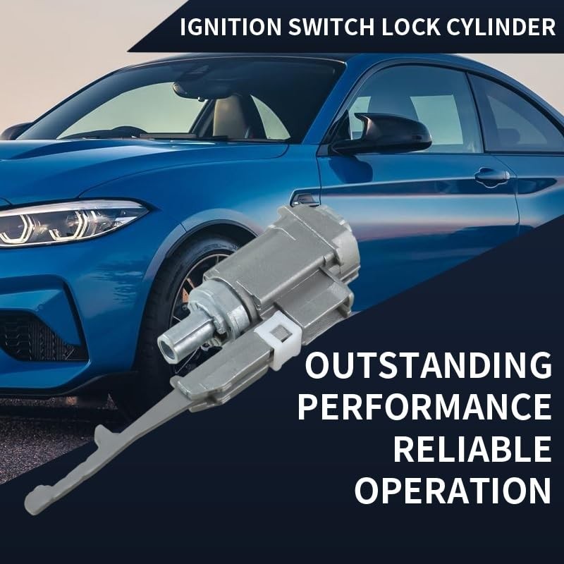 Ignition switch lock cylinder with key, Compatible with Honda Accord,
