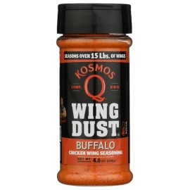 Kosmos Q Seasoning Wing Buffalo 4.6 Oz (Pack of 6)