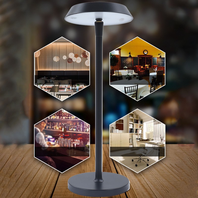 Table Lamp Modern Minimalist Style Eye Protection LED USB Rechargeable