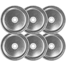 Southern Homewares Mason Jar Lids with Straw Hole Set of 6 Small Mouth Mason Jar Lids Kids Jar Lids Fun Mason Jar Drink Sip