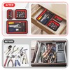 TOOLEAGUE 3Pcs Collapsible Magnetic Parts Tray Set with 15Lb Magnetic