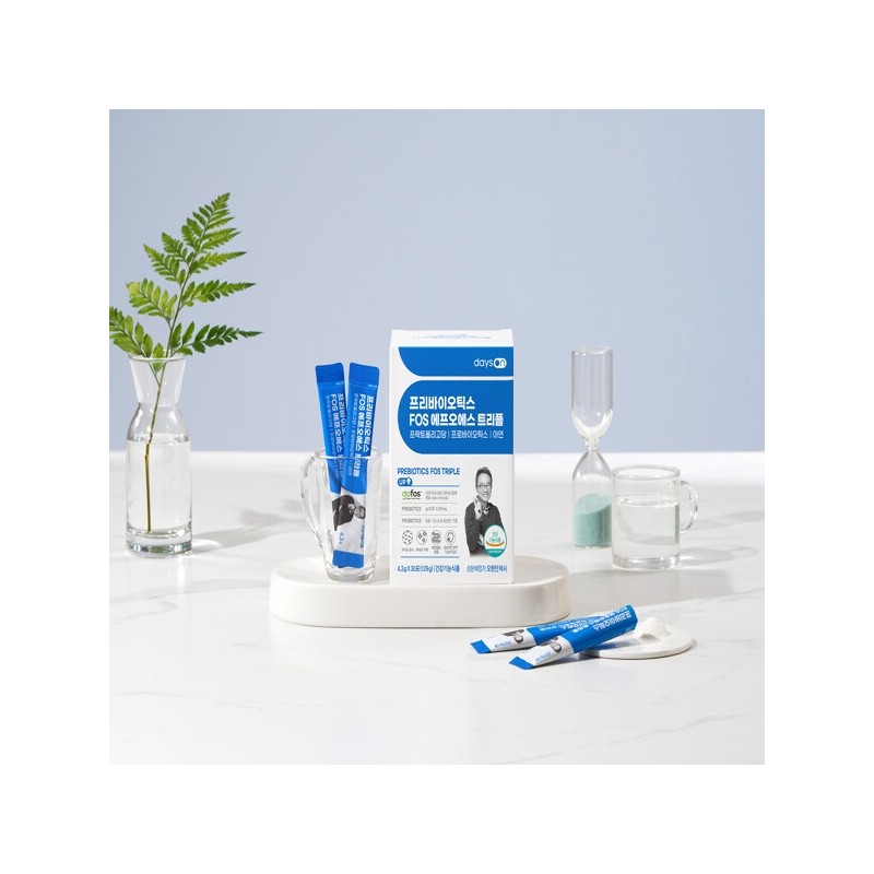 Single-item prebiotics FOS Triple (4.3g, 30 packets) 1 box (1